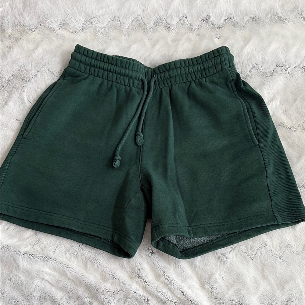 Dark Green Casual Shorts (TNA)